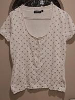 Terre Bleue, dun zomer truitje- shirt, 40, Ophalen of Verzenden, Zo goed als nieuw, Maat 38/40 (M), Wit