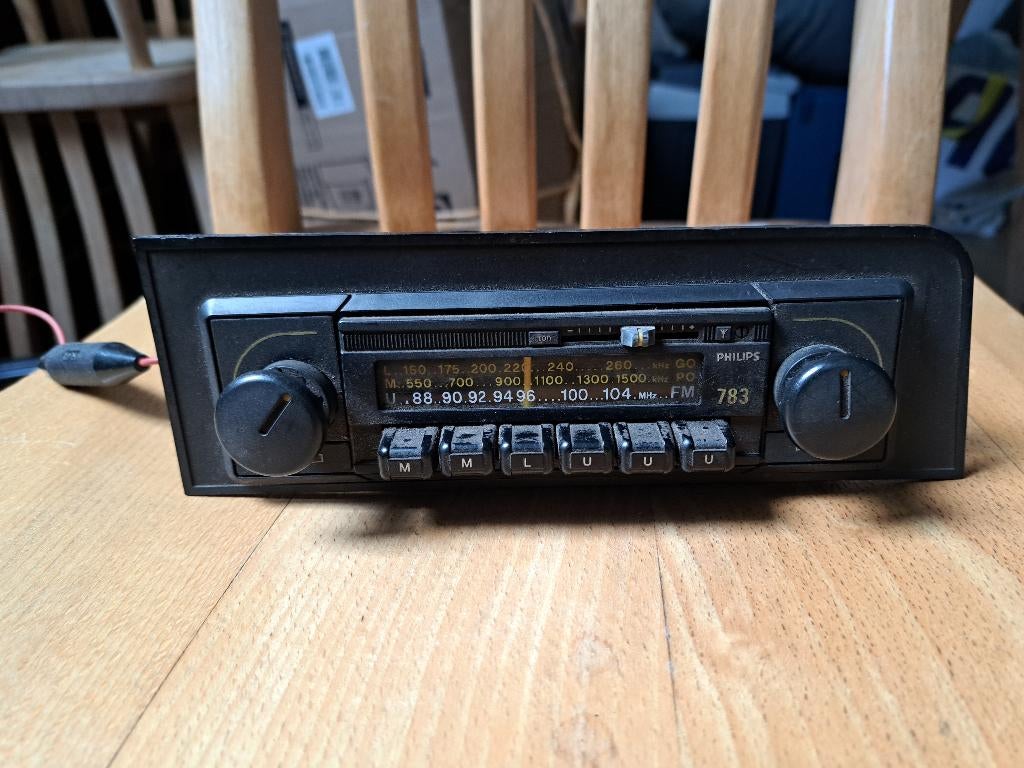 Auto radio voor oldtimer Philips type 783, Ophalen, Gebruikt