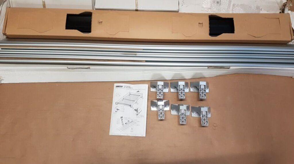 Dakdragers origineel imperiaal Set kofferbak 4 stangen Fiat, Auto diversen, Dakdragers, -, -, Nieuw, Ophalen of Verzenden