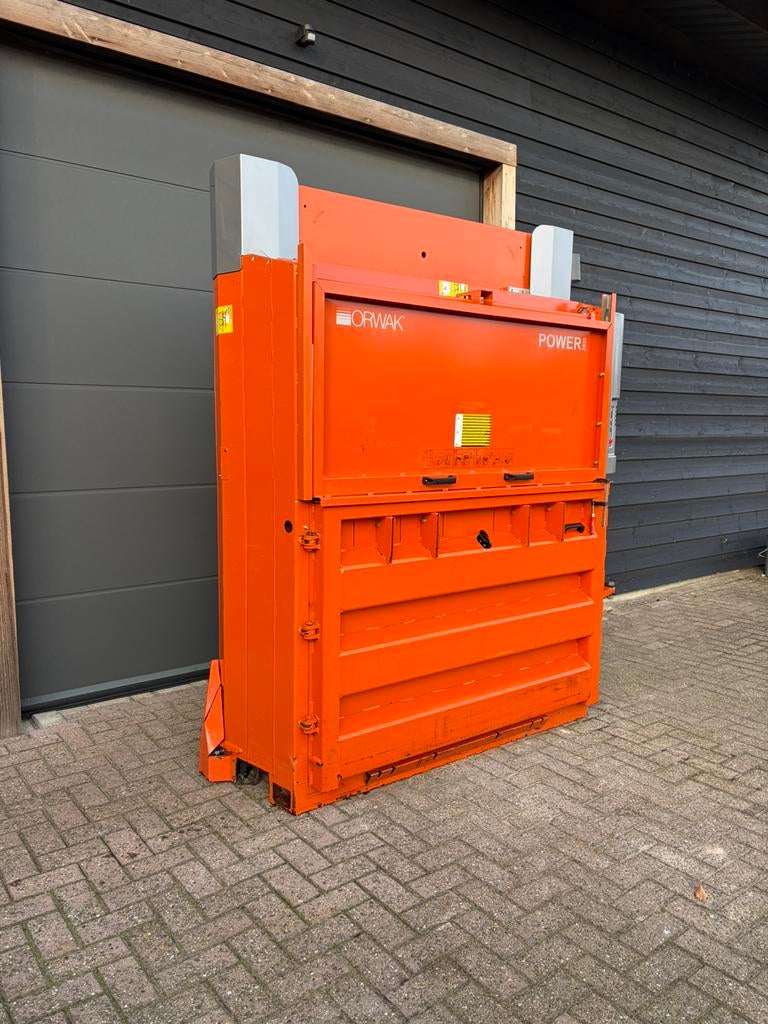 Orwak 3820SD | 26 ton | Balenpers | Papierpers | Extra breed, Doe-het-zelf en Verbouw, Ophalen of Verzenden