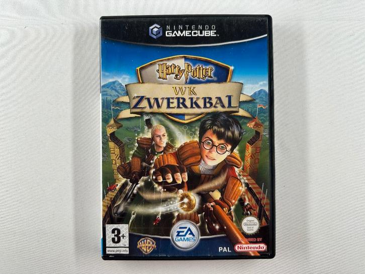 Harry Potter WK Zwerkbal Nintendo Gamecube, Spelcomputers en Games, Games | Nintendo GameCube, Gebruikt, Avontuur en Actie, 2 spelers