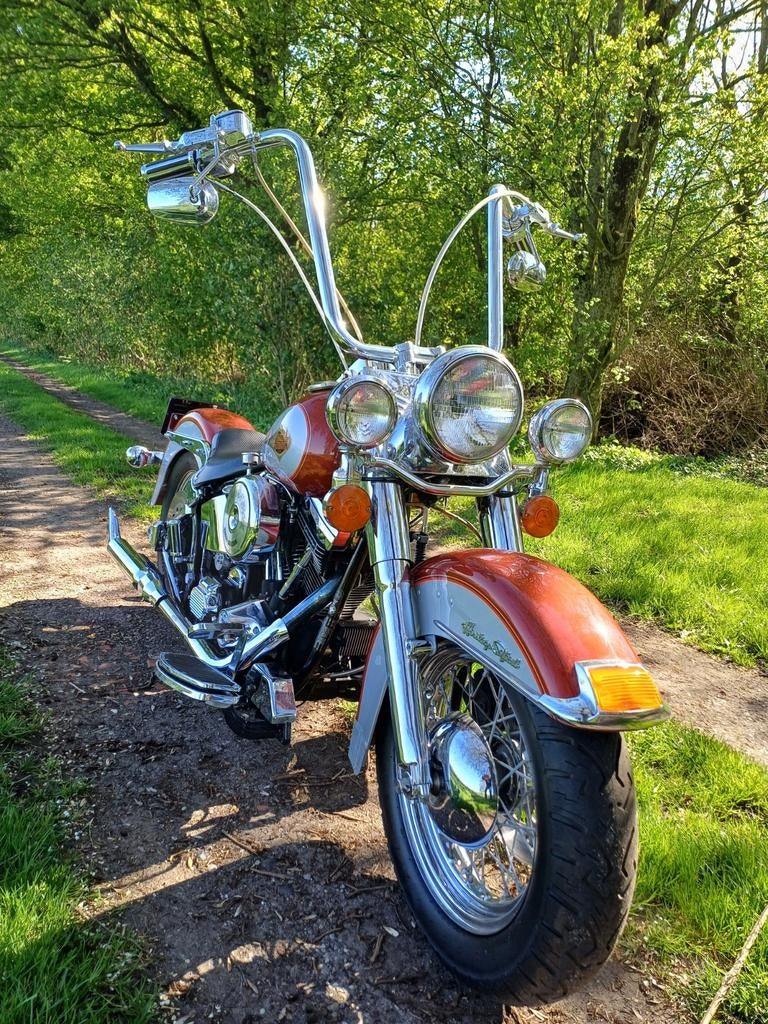 Schitterende Heritage Evo Softail, 2 cilinders, Meer dan 35 kW, 1440 cc, Chopper