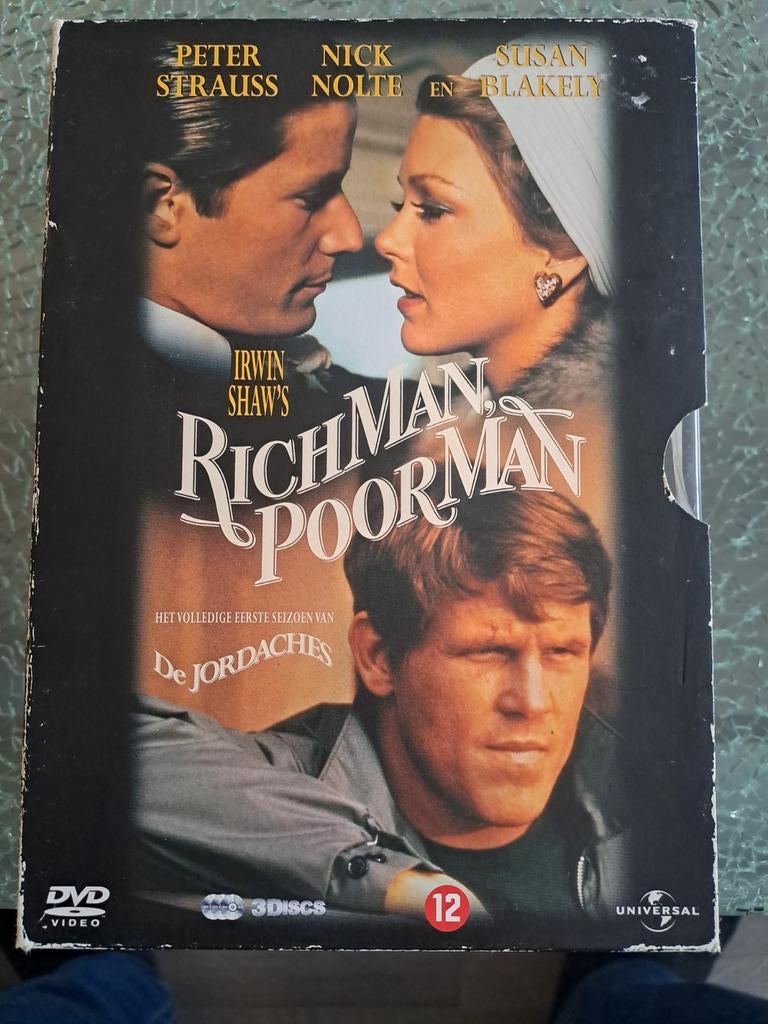 Rich man poor man (dvd), 1980 tot heden, Ophalen of Verzenden, Zo goed als nieuw, Actie en Avontuur