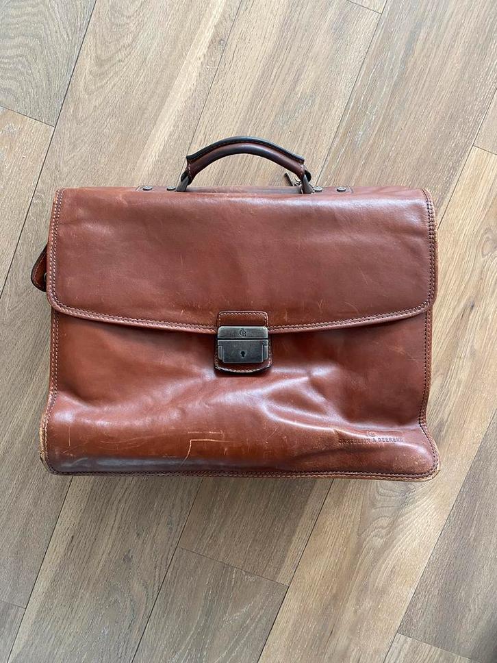 Laptoptas / Aktetas van Castelijn & Beerens, Computers en Software, Laptoptassen, Zo goed als nieuw, Aktetas, 15 inch, Ophalen of Verzenden