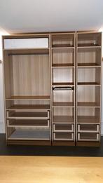 Ikea Pax Kledingkast - Licht Eiken - zgan - 2bx2,37hx0,58d, Zo goed als nieuw, 200 cm of meer, 50 tot 75 cm, Ophalen