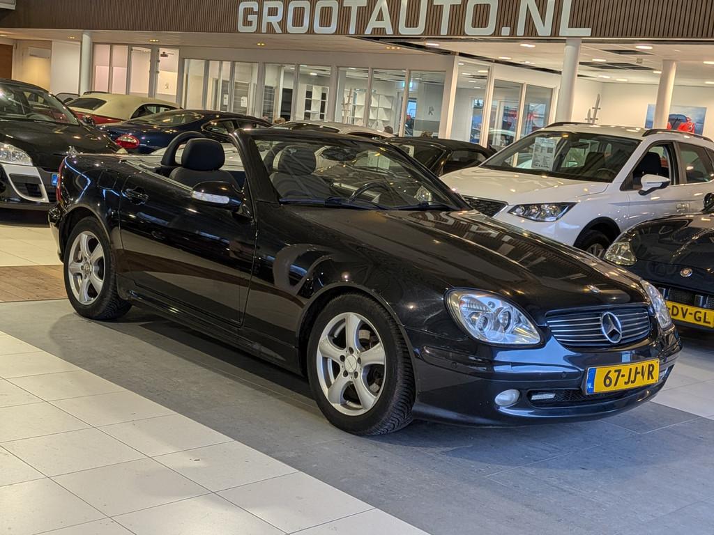 Mercedes-Benz SLK 200 Kompressor Automaat Airco, Stuurbekrac, Auto's, Automaat, 1998 cc, Achterwielaandrijving, Gebruikt
