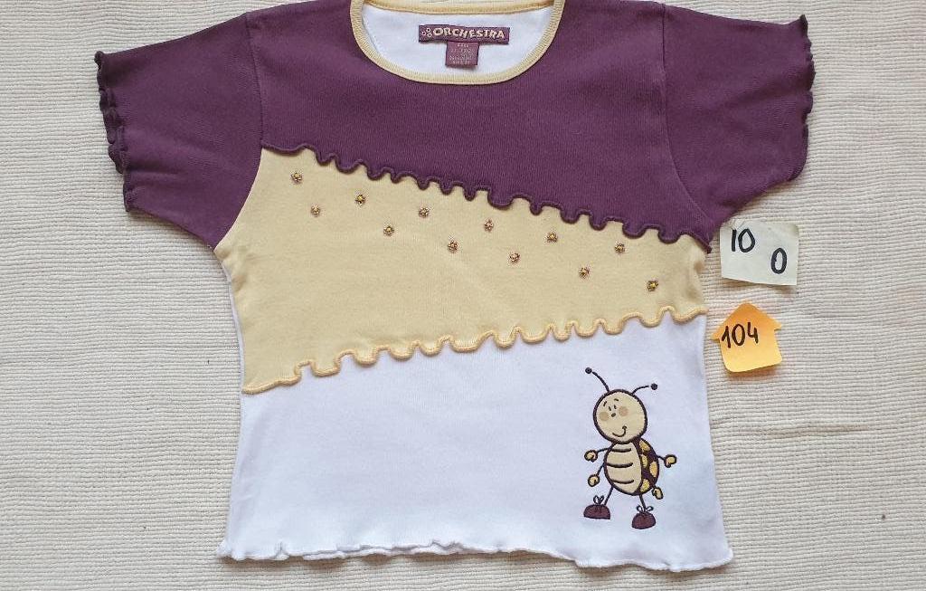 Orchestra shirt maat 104, Kinderen en Baby's, Meisje, Ophalen of Verzenden, Zo goed als nieuw, Shirt of Longsleeve