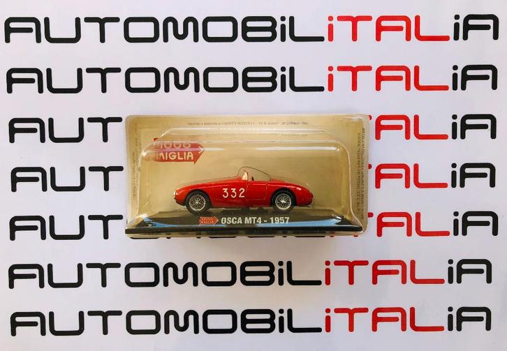 Osca MT4 Mille Miglia 1957 #332 rosso Starline 1:43, Hobby en Vrije tijd, Modelauto's | 1:43, Nieuw, Auto, Overige merken, Ophalen of Verzenden