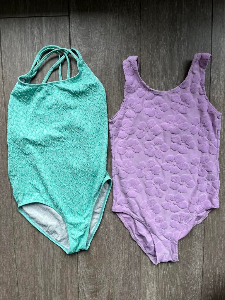 2 zwempak/ badpak voor 12-13 jaar, Ophalen of Verzenden, Gebruikt, Meisje, Badpak
