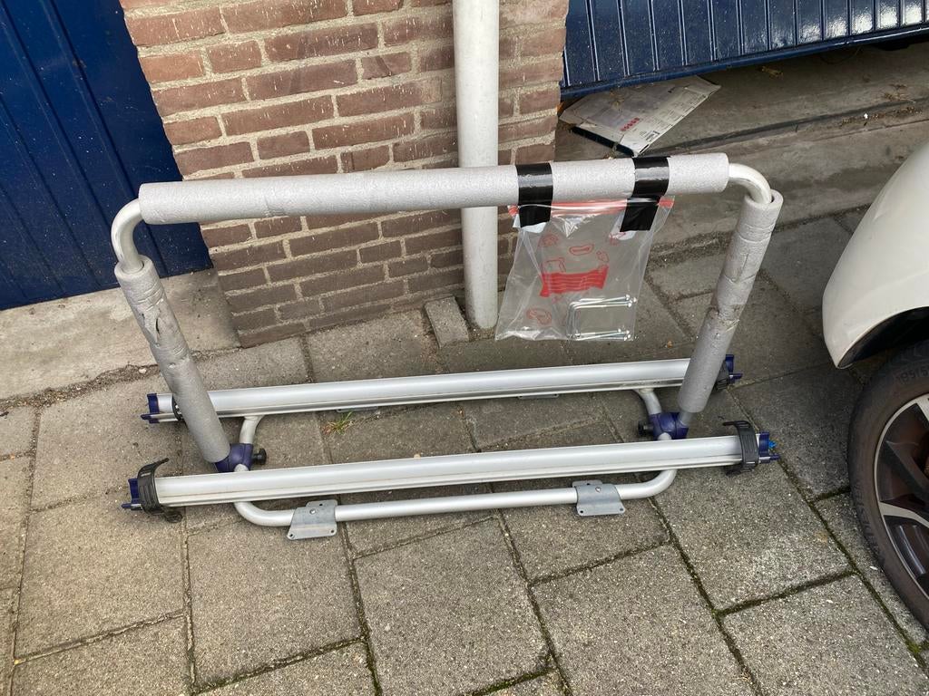 Thule Omnibike Sport Caravan fietsendrager, Ophalen, 2 fietsen, Gebruikt, Achterklepdrager