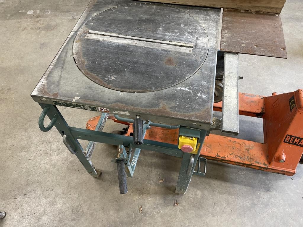 Gjerde zaagtafel, bouwzaag, Ophalen, Gebruikt, Cirkelzaag, 70 mm of meer