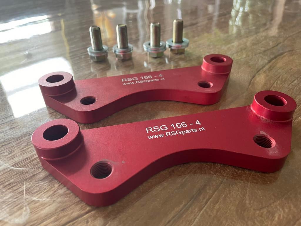 Adapters voor Brembo remklauwen met 330mm remschijven, Ophalen of Verzenden, Nieuw, Alfa Romeo