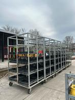 Stelling op wielen - Handig en mobiel opslagsysteem, Ophalen of Verzenden, Gebruikt