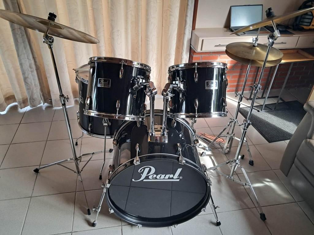 Pearl  drumstel, Muziek en Instrumenten, Ophalen, Gebruikt, Pearl