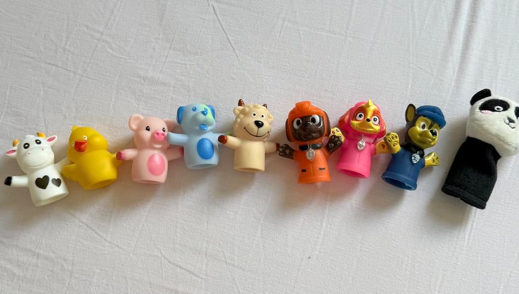 vingerpoppetjes, Ophalen of Verzenden, Zo goed als nieuw, Ontdekken