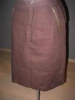 Nieuwe bruine linnen rok van Part Two, mt Medium, Maat 38/40 (M), Part Two, Bruin, Verzenden