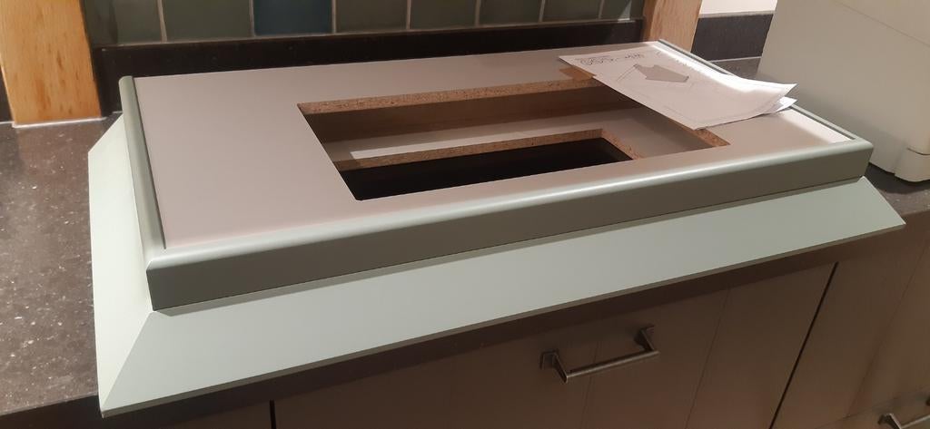 Ombouw voor afzuigkap hout, Ophalen of Verzenden, Nieuw