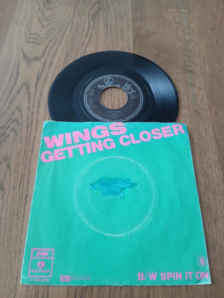 VINYL SINGLE   WINGS  1979, Ophalen of Verzenden, Zo goed als nieuw, Overige formaten