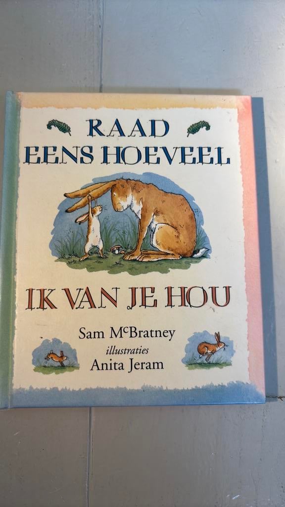 Raad eens hoeveel ik van je hou, Ophalen of Verzenden, Zo goed als nieuw