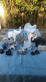 Olifanten beeldjes verzameling, Verzamelen, Beelden en Beeldjes, Ophalen of Verzenden, Zo goed als nieuw, Dier