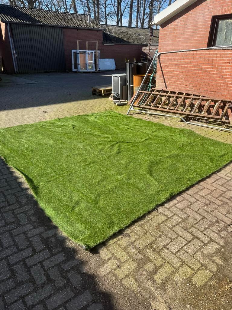 Nieuw kunstgras 4x3 meter, Tuin en Terras, Gras en Kunstgras, Ophalen, Nieuw, 10 tot 20 m², Kunstgras
