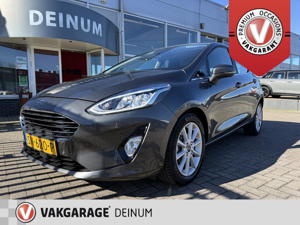 Ford Fiesta 1.0 Automaat Titanium 49.000 KM..! Navigatie, Ca, Gebruikt, Met garantie (alle), 49 €/maand, Origineel Nederlands