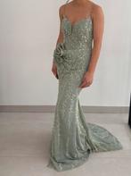 Galajurk, Kleding | Dames, Gelegenheidskleding, Ophalen of Verzenden, Zo goed als nieuw, Groen, Galajurk