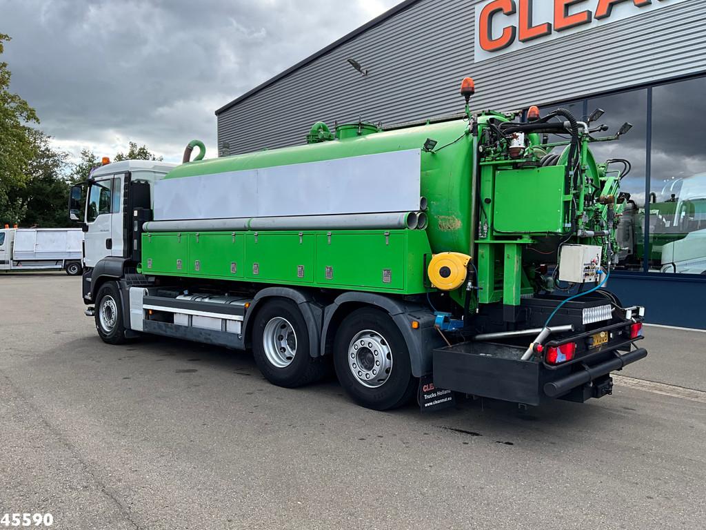 MAN TGS 26.320 Ipsam Hogedruk Spoelwagen (bj 2009), Auto's, Vrachtwagens, Automaat, Euro 5, Elektrische ramen, 320 pk