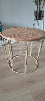 Bamboe Bijzettafel - Stijlvol en Praktisch, Ophalen, Minder dan 45 cm, Minder dan 55 cm, Gebruikt