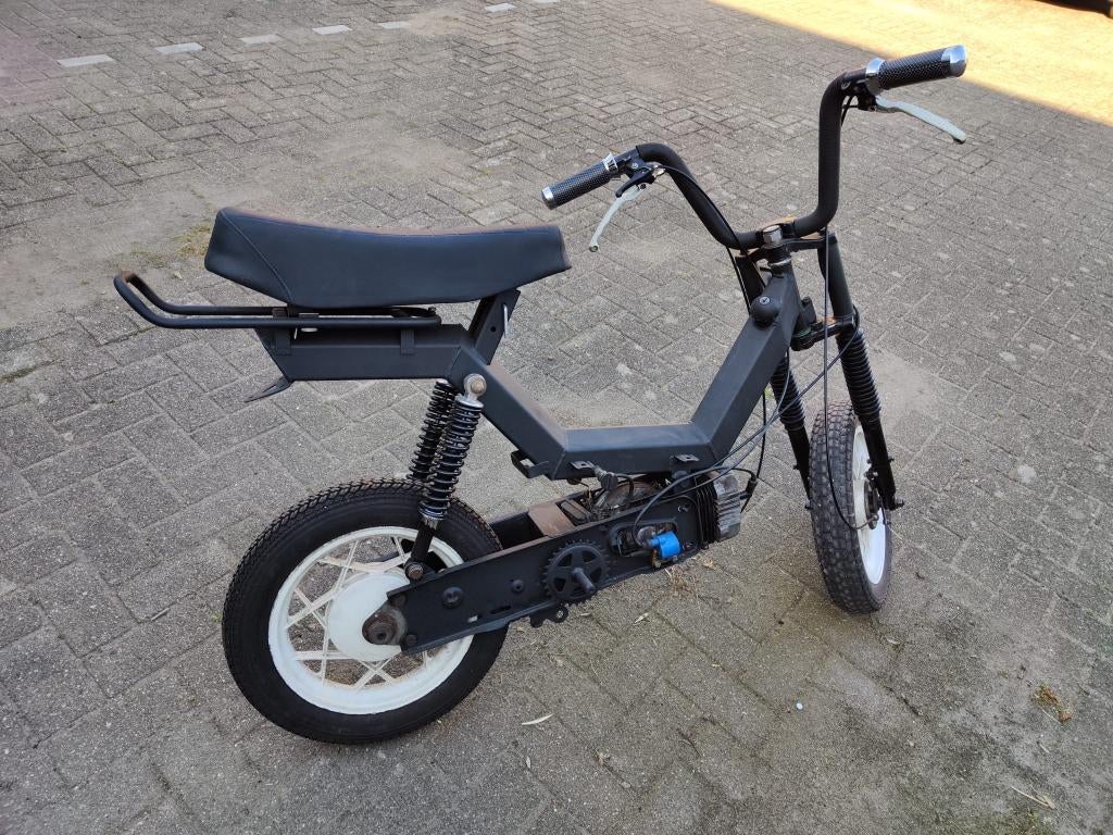 Gilera Citta 1987 | Blauw kenteken | Matzwart | Klusproject, Ophalen, Zo goed als nieuw, Gilera, Benzine