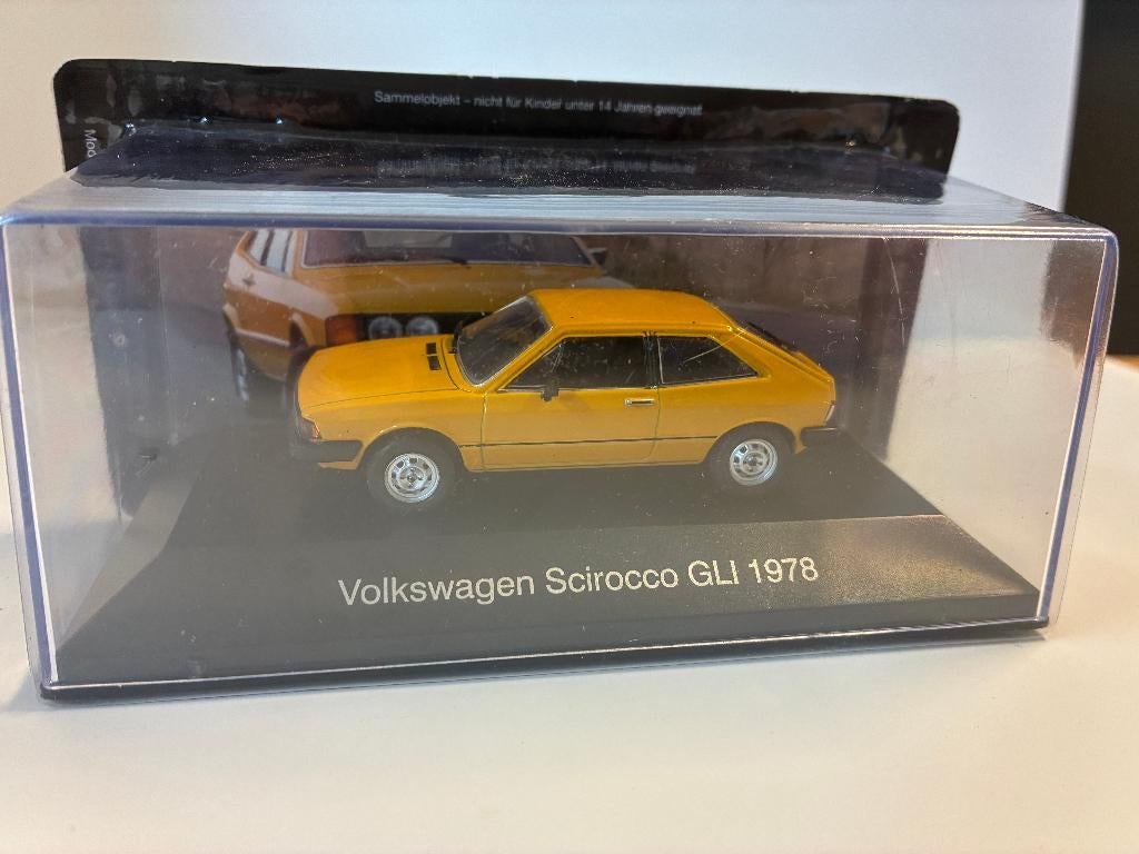 27622: Volkswagen Scirocco GLi - 1978 - Atlas 1:43, Auto, Nieuw, Ophalen of Verzenden, Bachsatztstr. 54 D 72131 Ofterdingen, Germany
