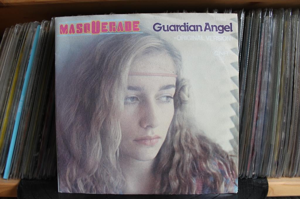 7" Single Masquerade - Guardian Angel / Silent Echoes Of Kat, Gebruikt, 7 inch, Single, Ophalen of Verzenden