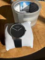 Prachtig horloge Bering - bijna nieuw, Overige merken, Leer, Staal, Polshorloge