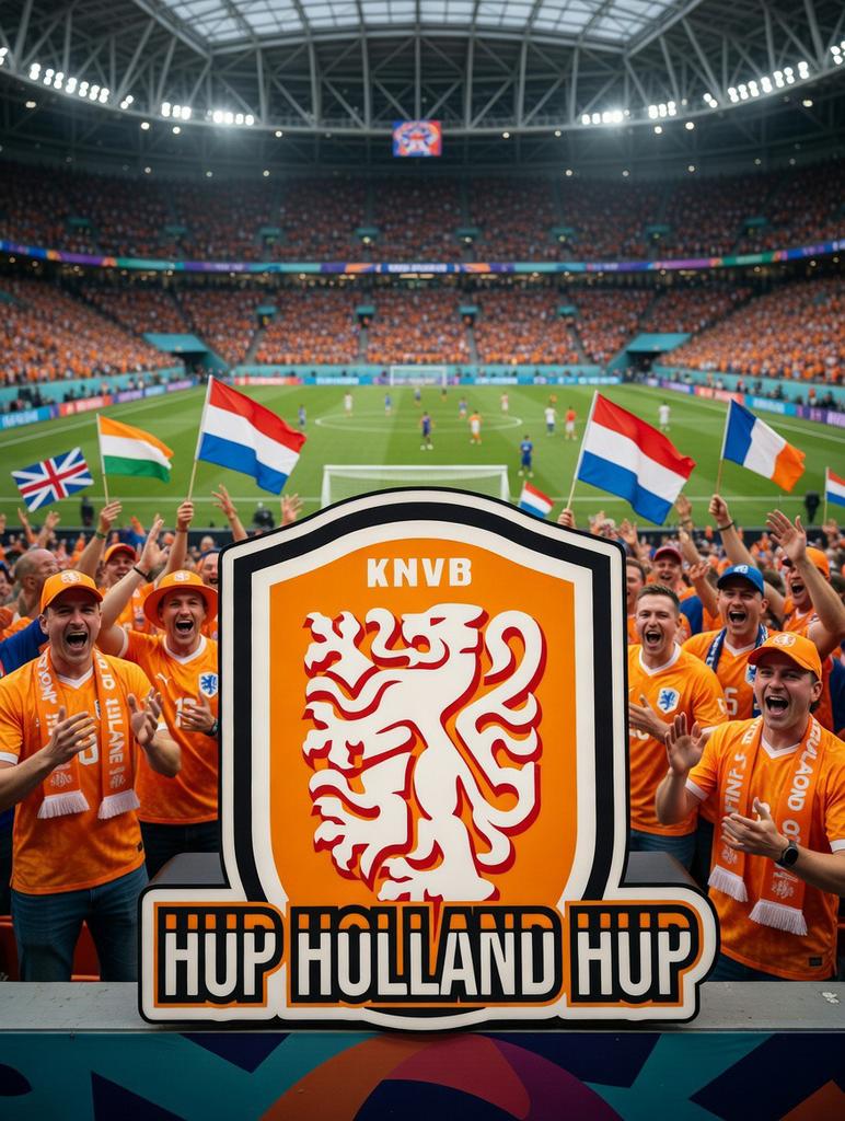 Hele gave Hup holland hup Lamp, Verzamelen, Sportartikelen en Voetbal, Verzenden, Nieuw, Overige binnenlandse clubs, Overige typen