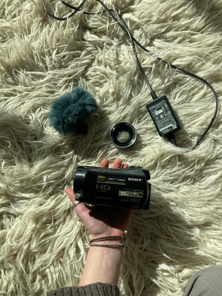 Sony HDR-SR12 superSteadyShot Handycam Full HD, Audio, Tv en Foto, Full HD, Ophalen of Verzenden, 8 tot 20x, Sony