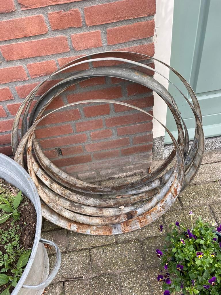 Ringen van een regenton, Ophalen, Afvoer, Pvc, Zo goed als nieuw