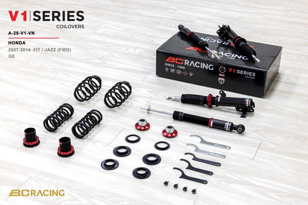 BC Racing schroefset verlaging - Honda Jazz GE 07-14, Auto diversen, Tuning en Styling, Ophalen of Verzenden