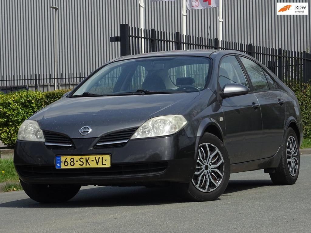 Nissan Primera 1.6 Visia NAP/NAVI/AIRCO/TREKHAAK, Voorwielaandrijving, 4 cilinders, Bedrijf, Elektrische ramen