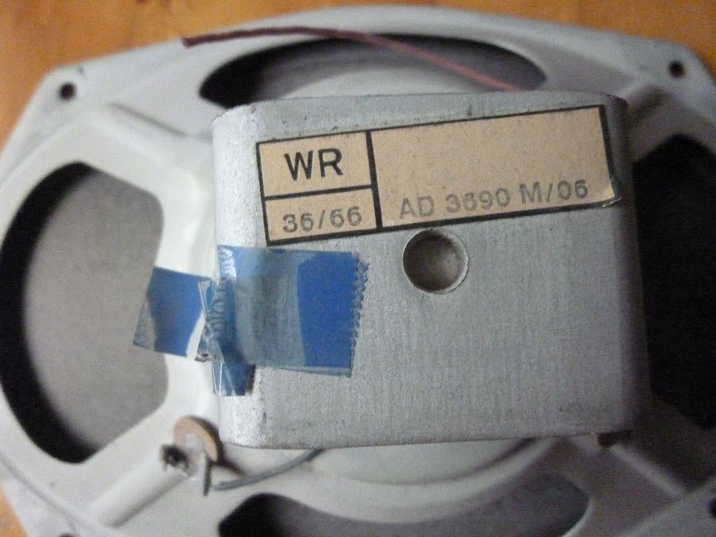 Philips AD3690M/06 ovale luidspreker 6 Ohm 6 Watt, Ophalen of Verzenden