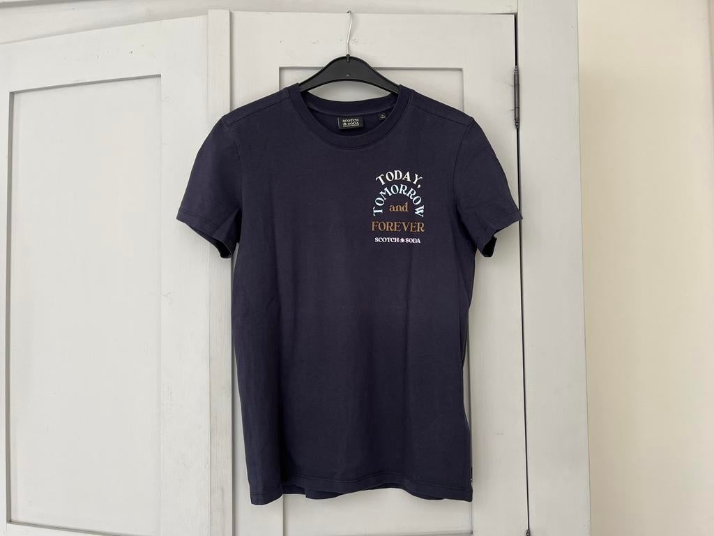 Scotch & Soda t-shirt zeer goed maat 164, Ophalen of Verzenden, Zo goed als nieuw, Jongen, Shirt of Longsleeve