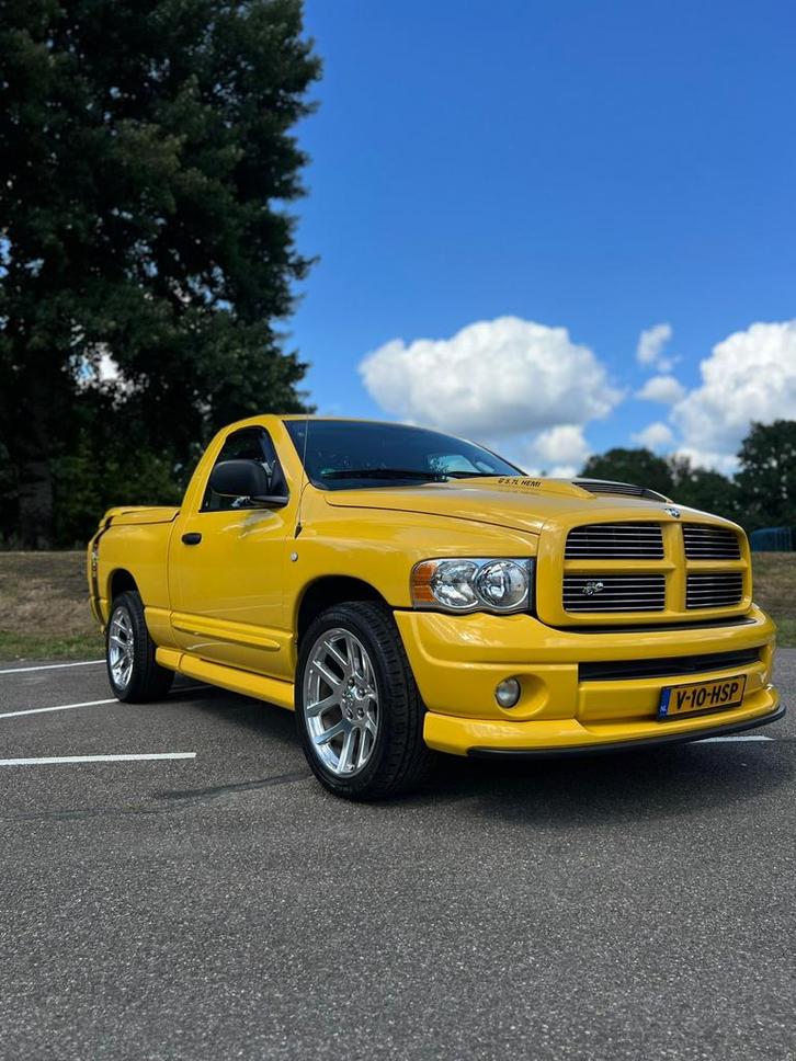Dodge RAM 1500 Rumble Bee Hemi 5,7, Auto's, Bestelauto's, Particulier, ABS, Achteruitrijcamera, Airconditioning, Android Auto