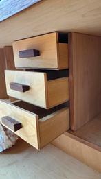 Vintage Secretaire / Bureau H120 B83 D27, klep kastje, Gebruikt, Ophalen of Verzenden, Onbekend, Onbekend