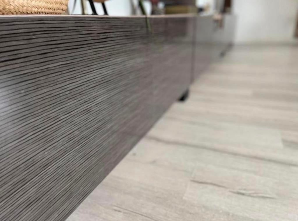 Laag wand/tv meubel, Huis en Inrichting, Kasten | Televisiemeubels, Ophalen of Verzenden, Zo goed als nieuw, 25 tot 50 cm, Minder dan 100 cm