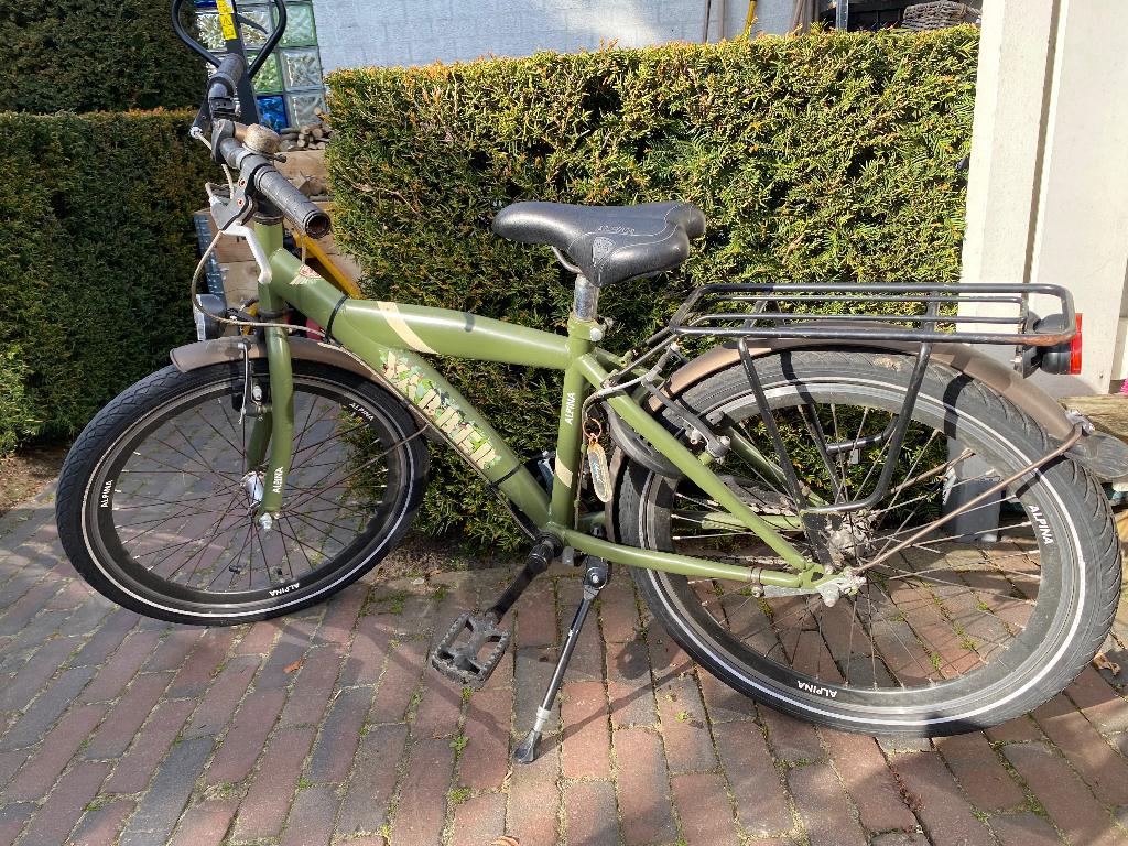 Kinderfiets, Ophalen, Gebruikt, Alpina, Terugtraprem