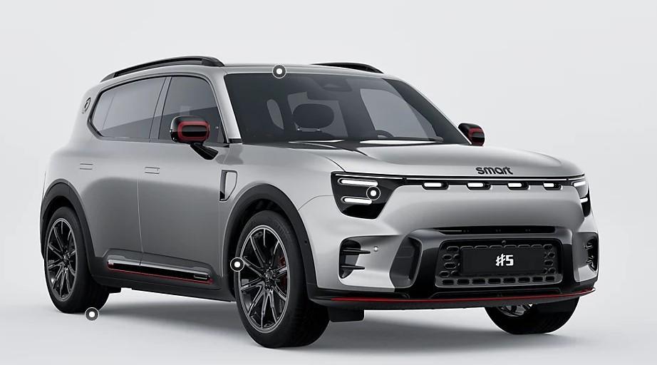 smart #5 Brabus 100 kWh | April 2026 | 646 PK! | Drive Pilot, Auto's, Smart, Automaat, 2378 kg, 540 km, 646 pk