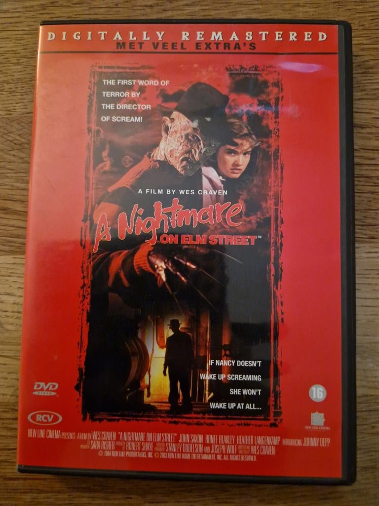 A nightmare on elm street , 1984, Cd's en Dvd's, Dvd's | Horror, Alle leeftijden, Ophalen of Verzenden, Zo goed als nieuw, Overige genres