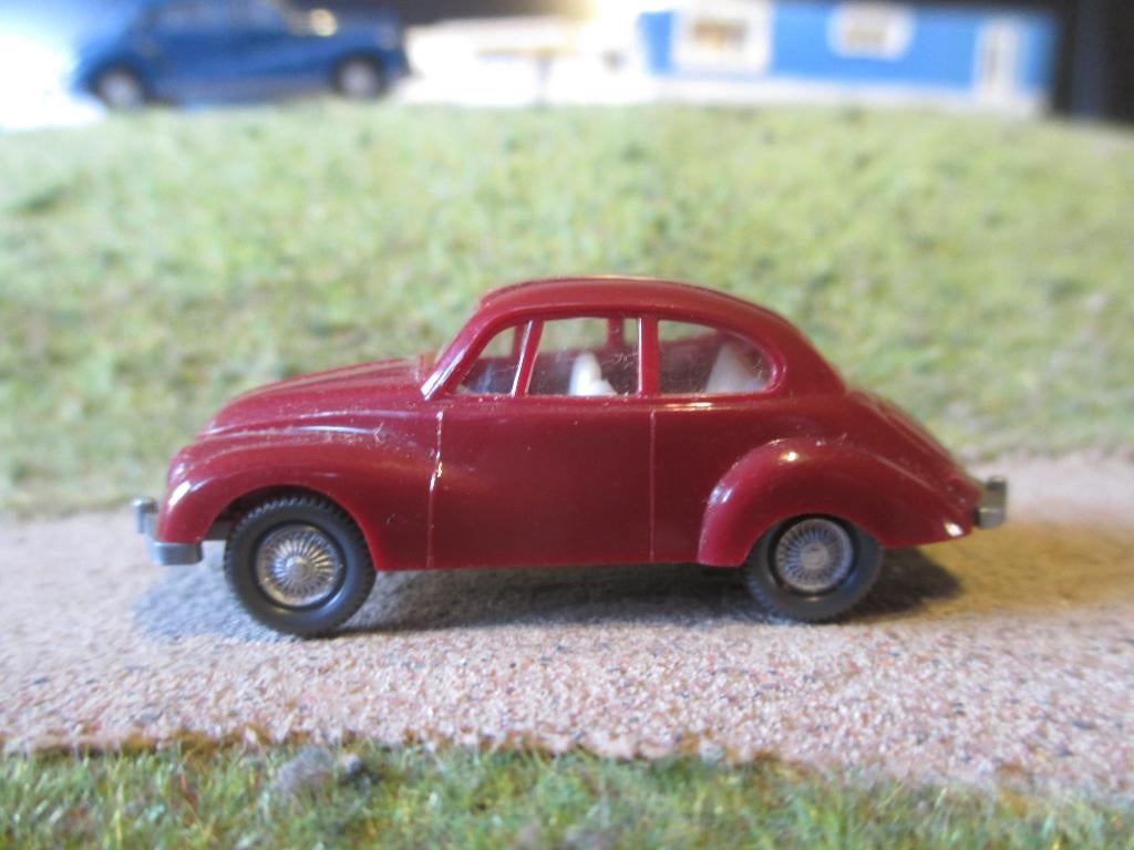 DKW F89 Meisterklasse - Wiking 122 braunrot, Ophalen of Verzenden, Zo goed als nieuw, Auto, Wiking