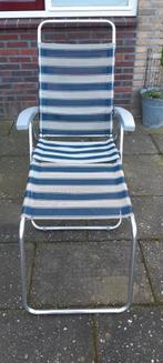 Lichtgewicht standenstoel met afklikbaar voetenbankje, Ophalen of Verzenden, Gebruikt