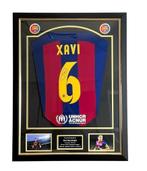 Xavi Hernández gesigneerd FC Barcelona shirt ingelijst, Verzamelen, Sportartikelen en Voetbal, Buitenlandse clubs, Shirt, Nieuw