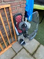 Fietsstoeltje voor voor op met windscherm, Fietsen en Brommers, Fietsaccessoires | Fietsstoeltjes, Ophalen, Zo goed als nieuw